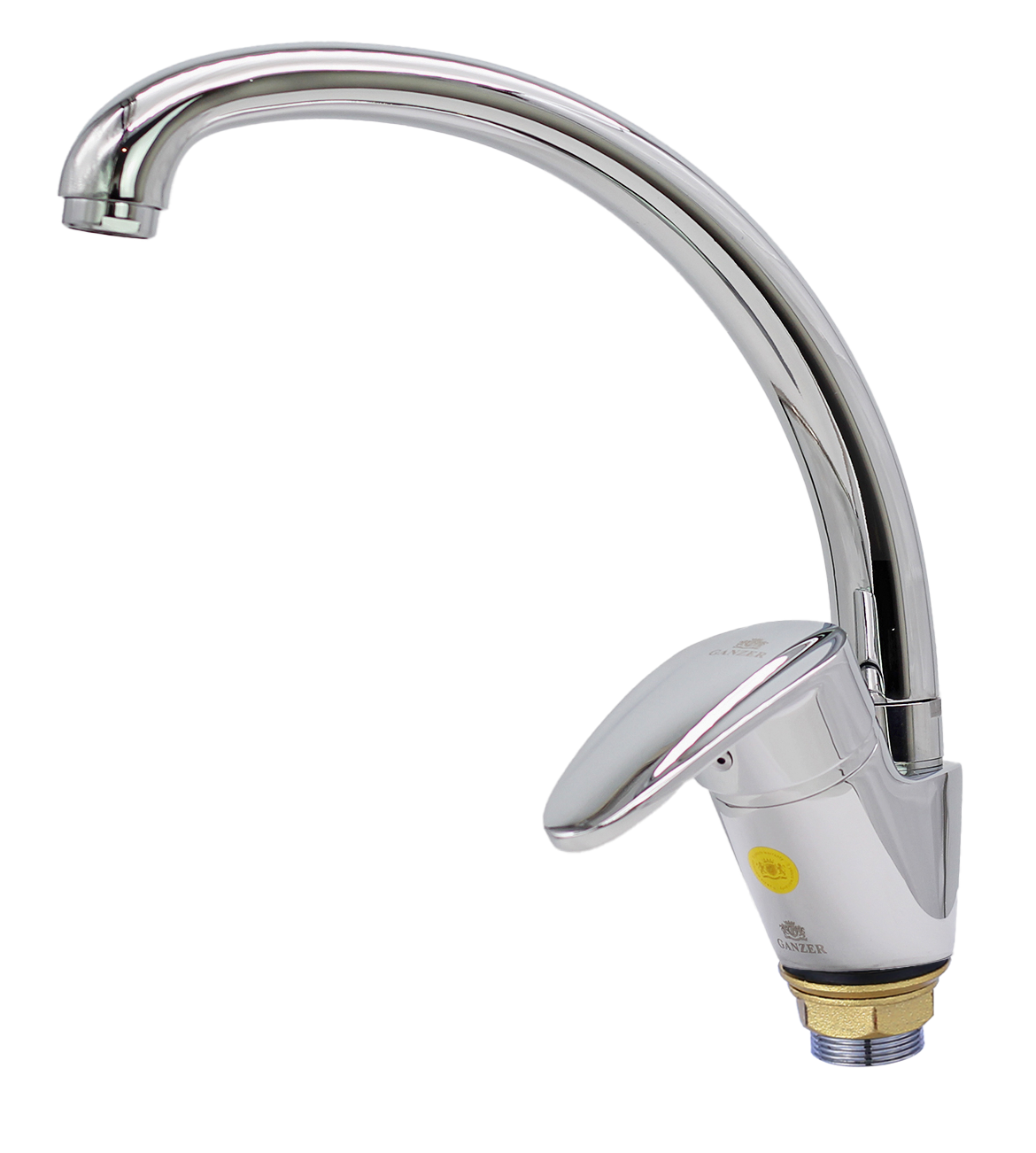 11021 Смеситель однорычажный для кухни  "GANZER"  (10/1шт)