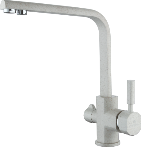 16034-M Смеситель (ПЕСОЧ) с фильтром "GANZER"  (10/1шт)  Л/К