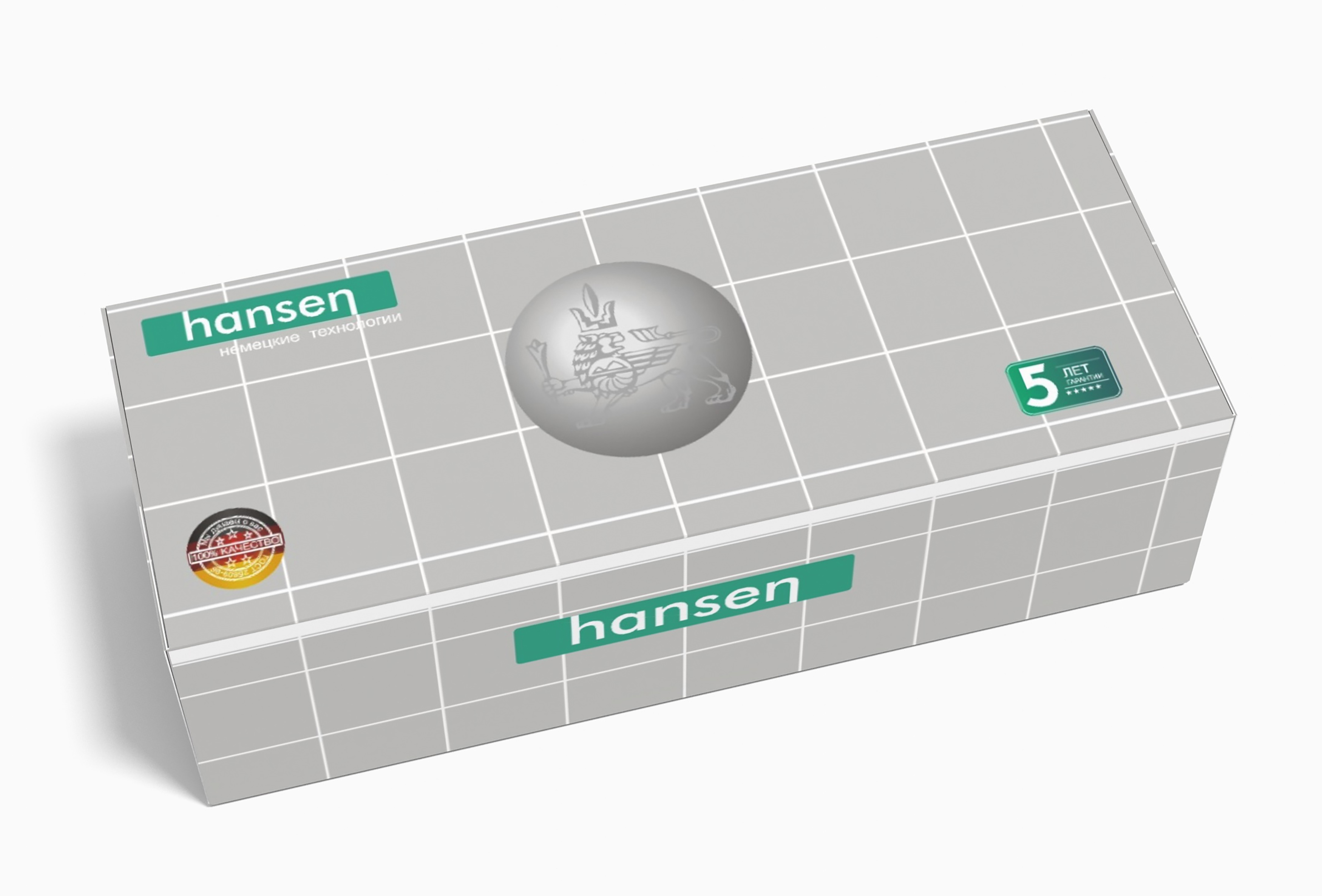 22024 Смеситель для ванны HANSEN  (10/1шт)