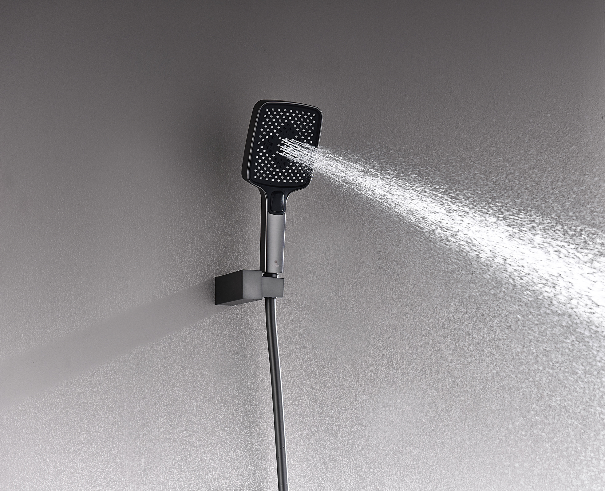 44165-Q Смеситель встраиваемый для душа с 3-функ. (ГРАФИТ) GANZER (6/1шт)