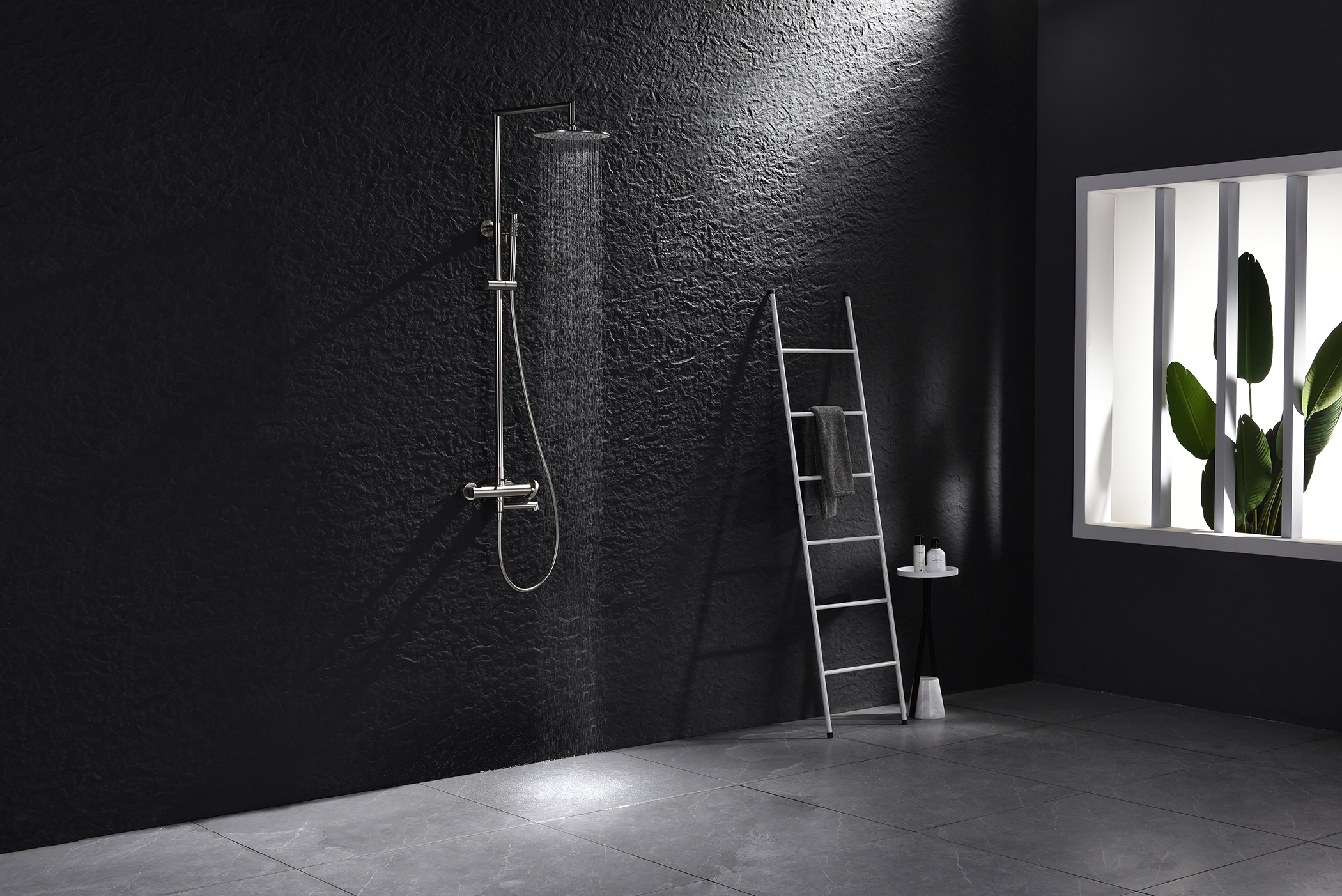 19162-G Душевая система (САТИН) GANZER (5/1шт)