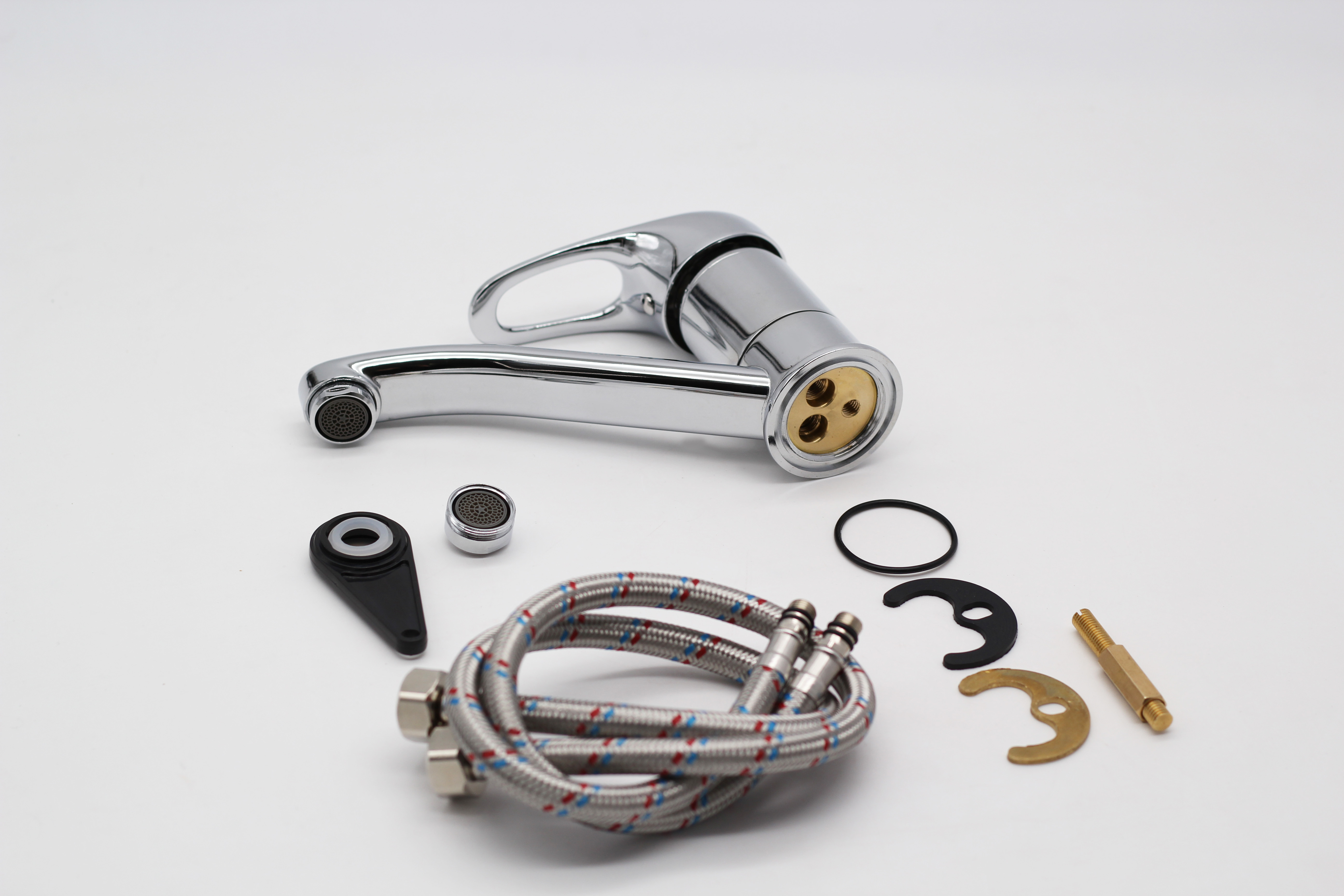 08011 Смеситель однорычажный для кухни "GANZER" (10/1шт)