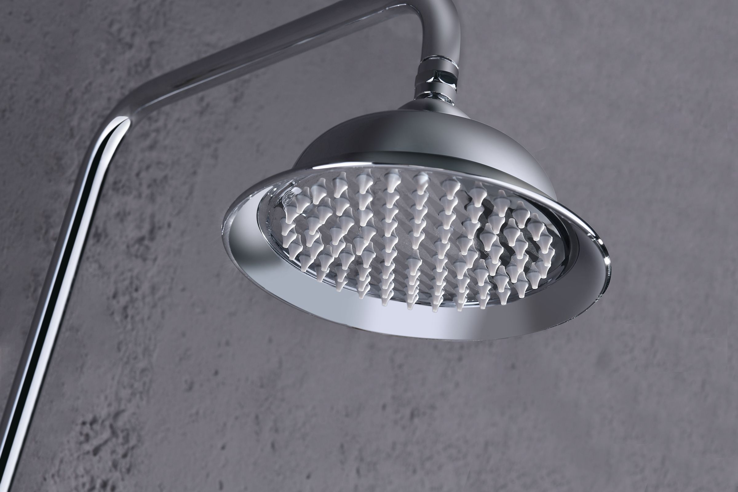 77061 Душевой релинг (ХРОМ)   "GANZER"  (4/1шт)