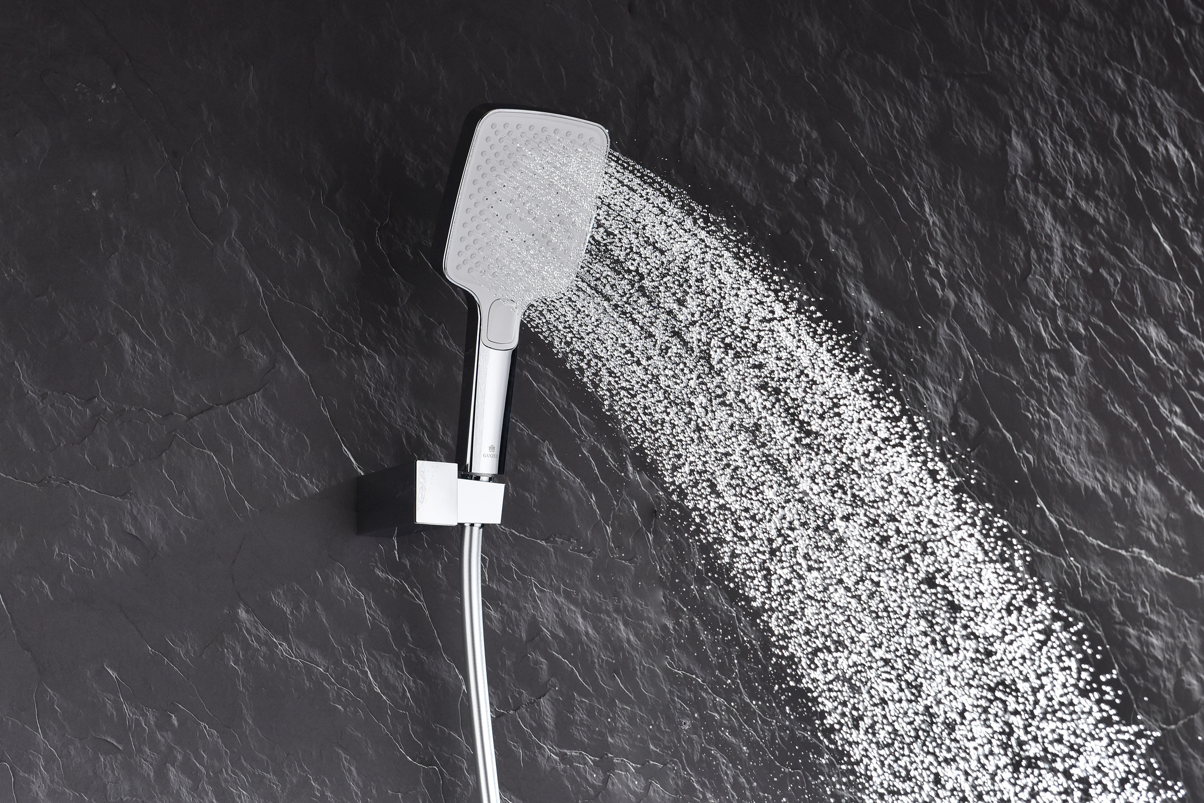 44165 Смеситель встраиваемый для душа с 3-функ. (ХРОМ) GANZER (6/1шт)