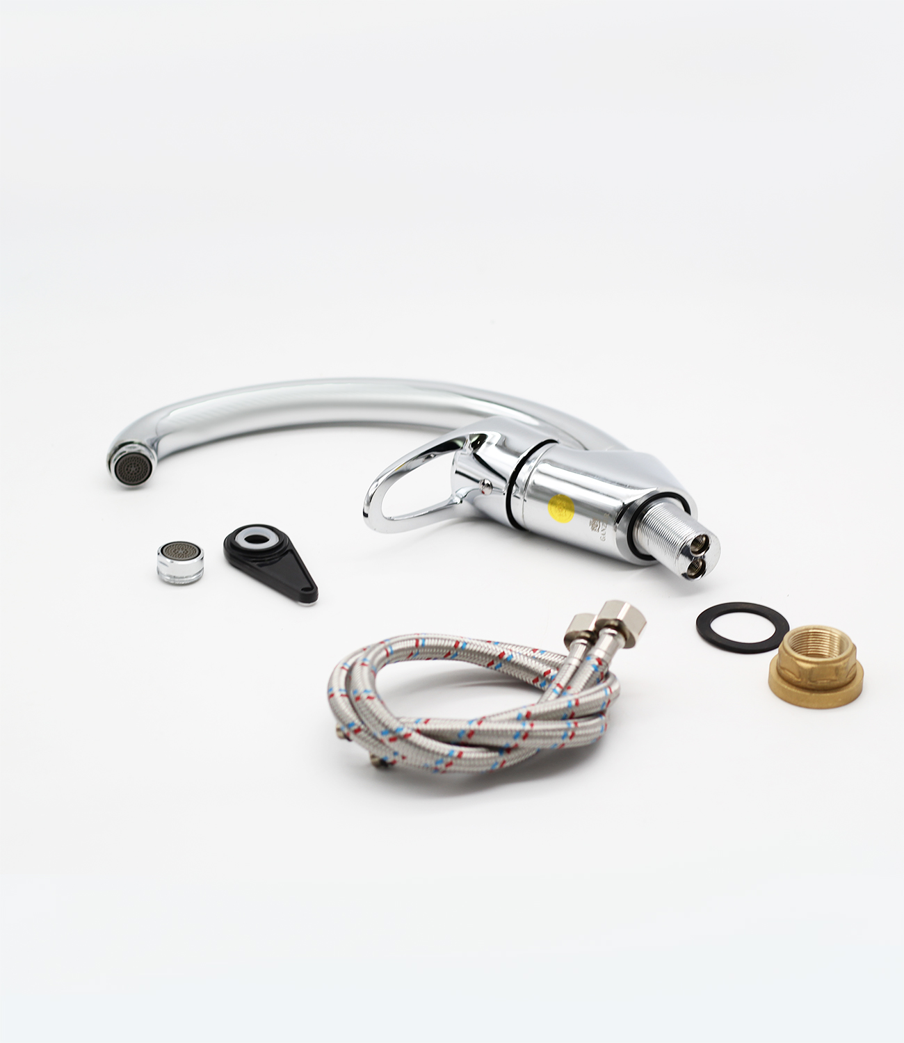 10021 Смеситель однорычажный для кухни "GANZER"  (10/1шт)