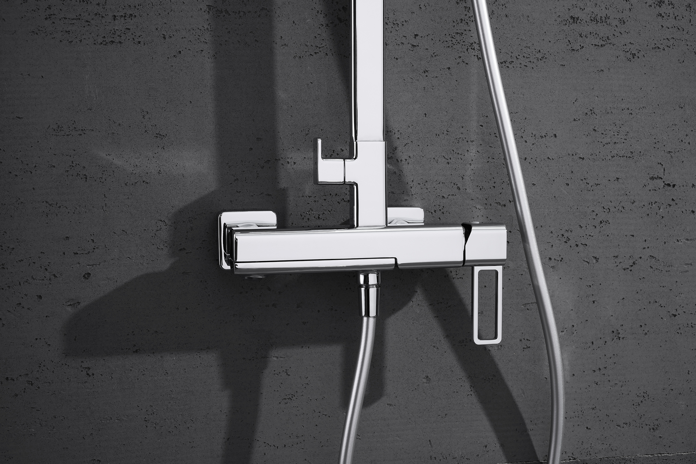 12163 Душевая система (ХРОМ) GANZER (5/1шт)