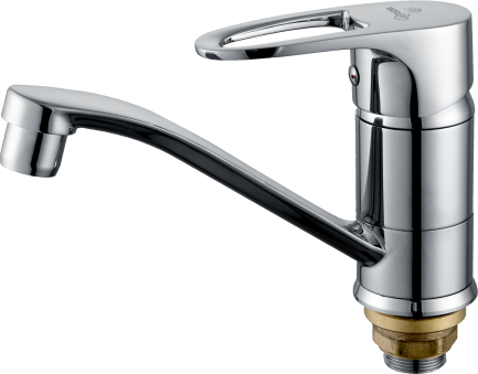 10011 Смеситель для умывальника "GANZER"  (10/1шт)