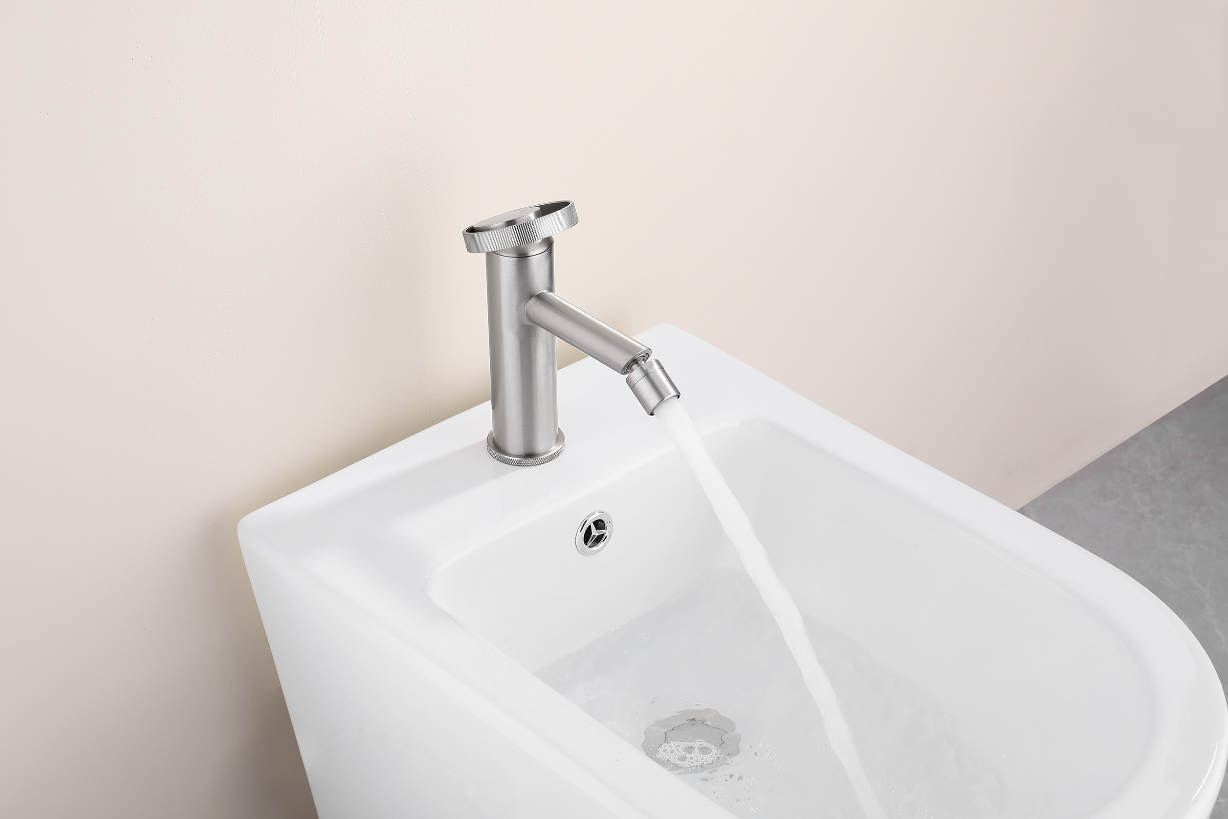 19151-G Смеситель на биде (САТИН) GANZER  (10/1шт)