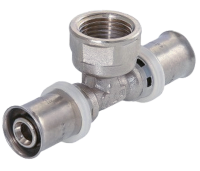 Пресс тройник 20х1/2Fx20  ViEiR  (120/10шт)