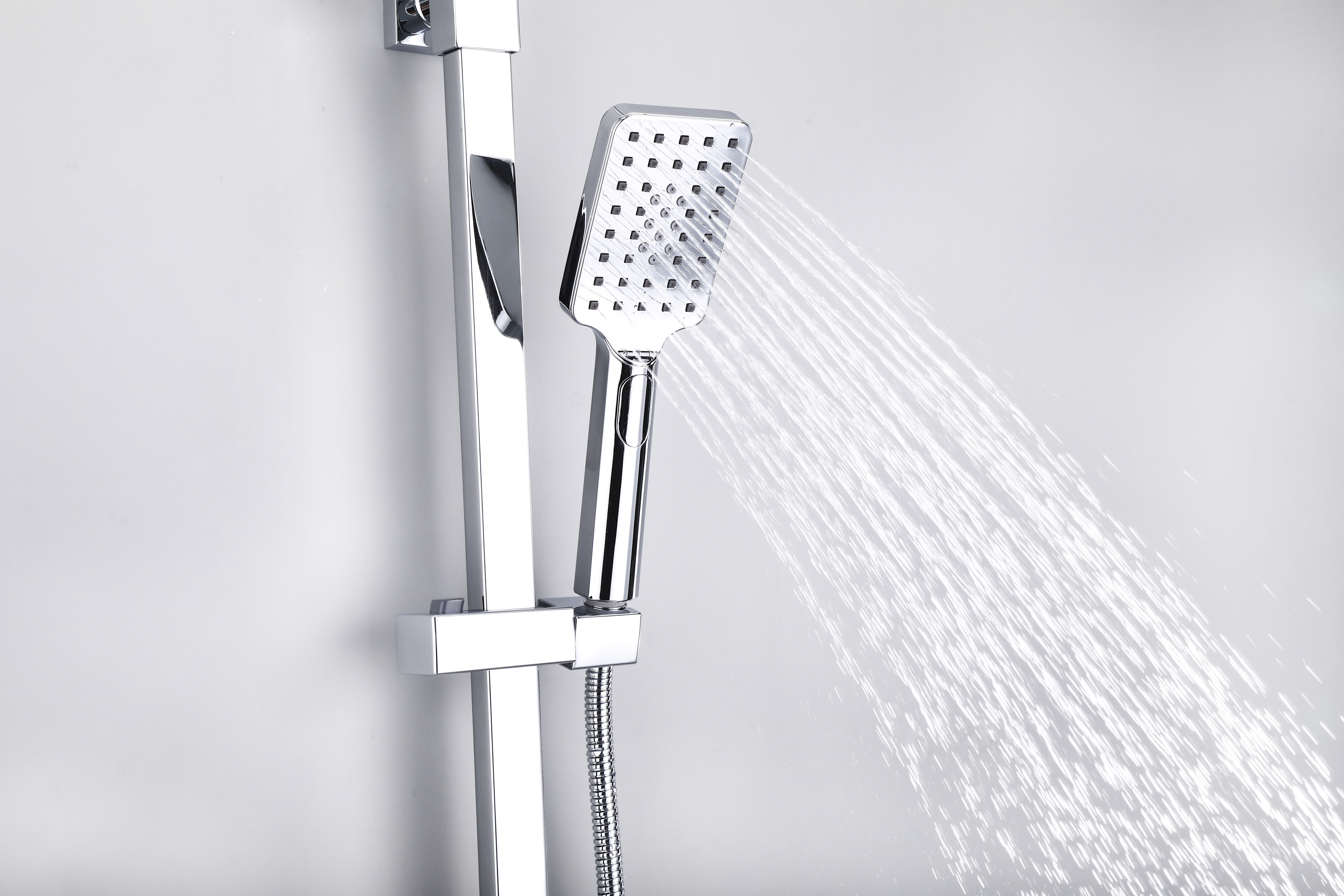 34002 Душевой релинг КВАДРАТ (шланг. под.)  HANSEN  (5/1шт)