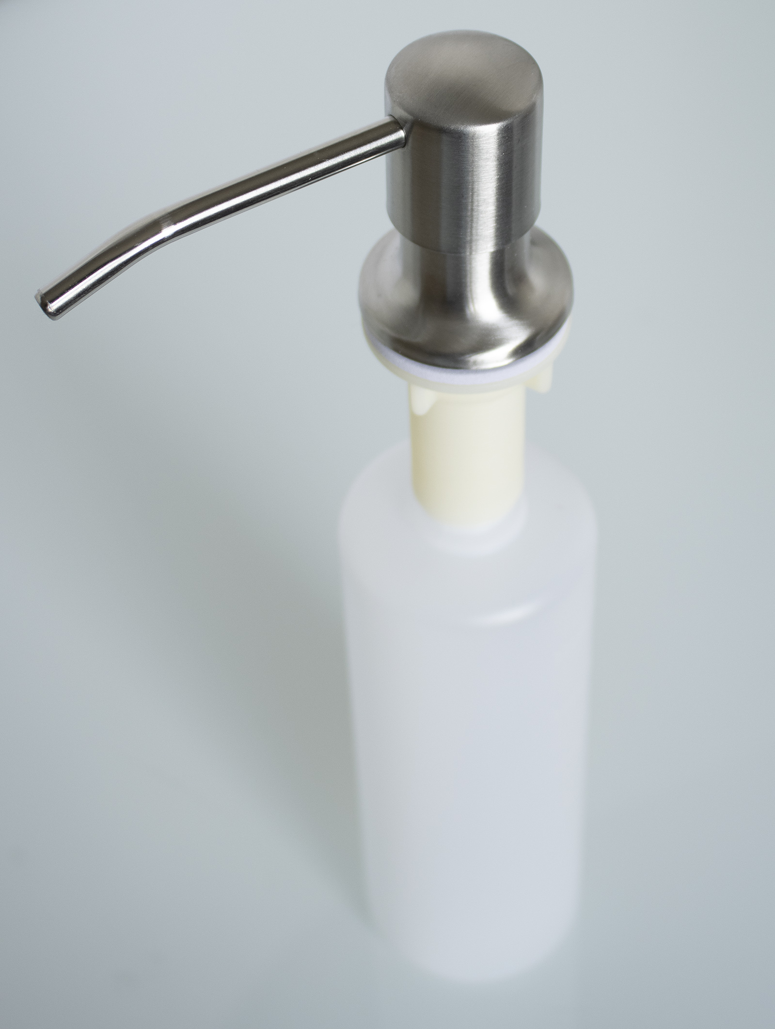 Дозатор врезной для мойки 300мл (САТИН)  HANSEN  (100/1шт)