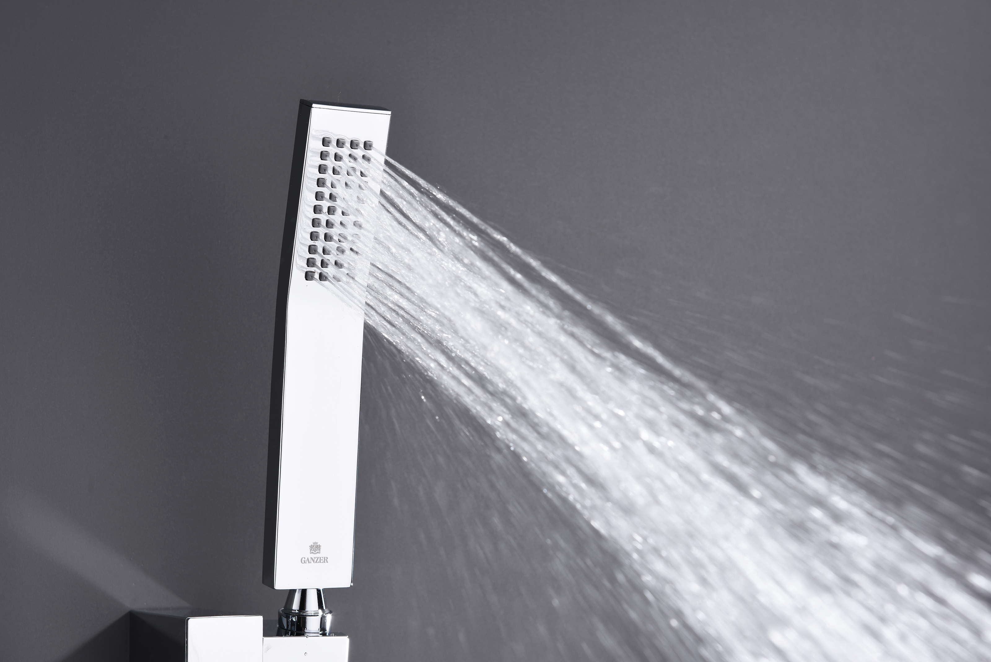 01165 Смеситель встраиваемый для душа с 3-функ. (ХРОМ) GANZER (6/1шт)