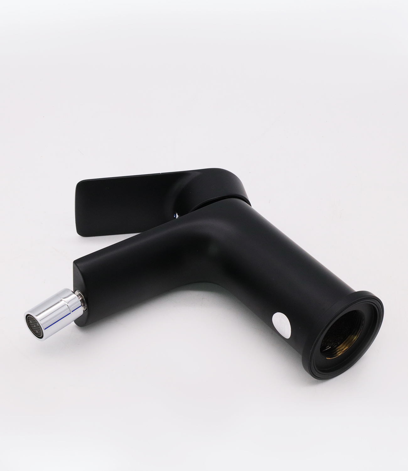 21051-C Смеситель для биде (чер.+хром) "GANZER"  (10/1шт) Л/К