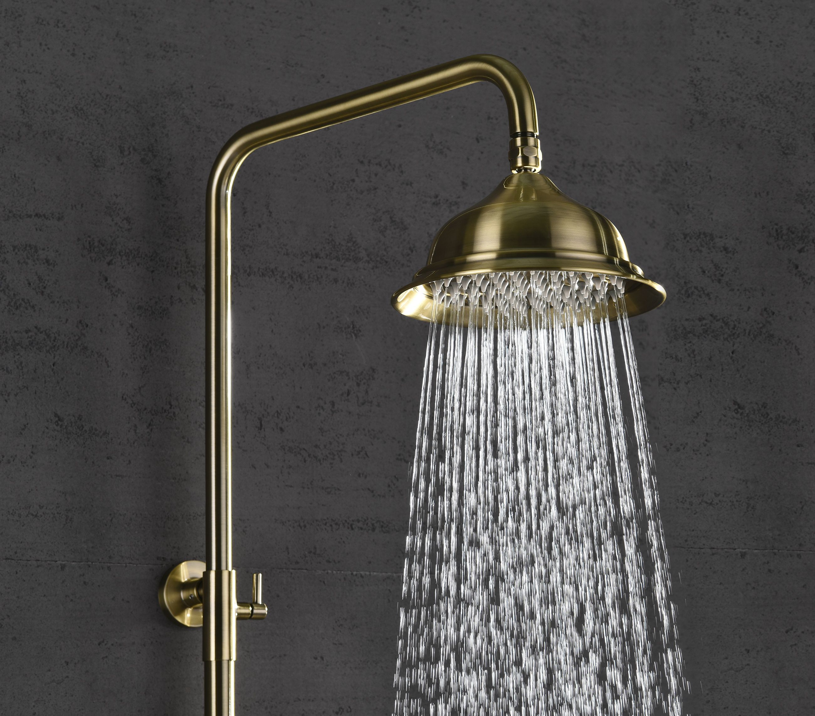 77161-D Душевая система (БРОНЗА) GANZER (4/1шт)