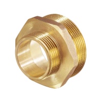 Ниппель переходной латун 1/4 ш. х 3/8 ш. ViEiR (1000/20шт)