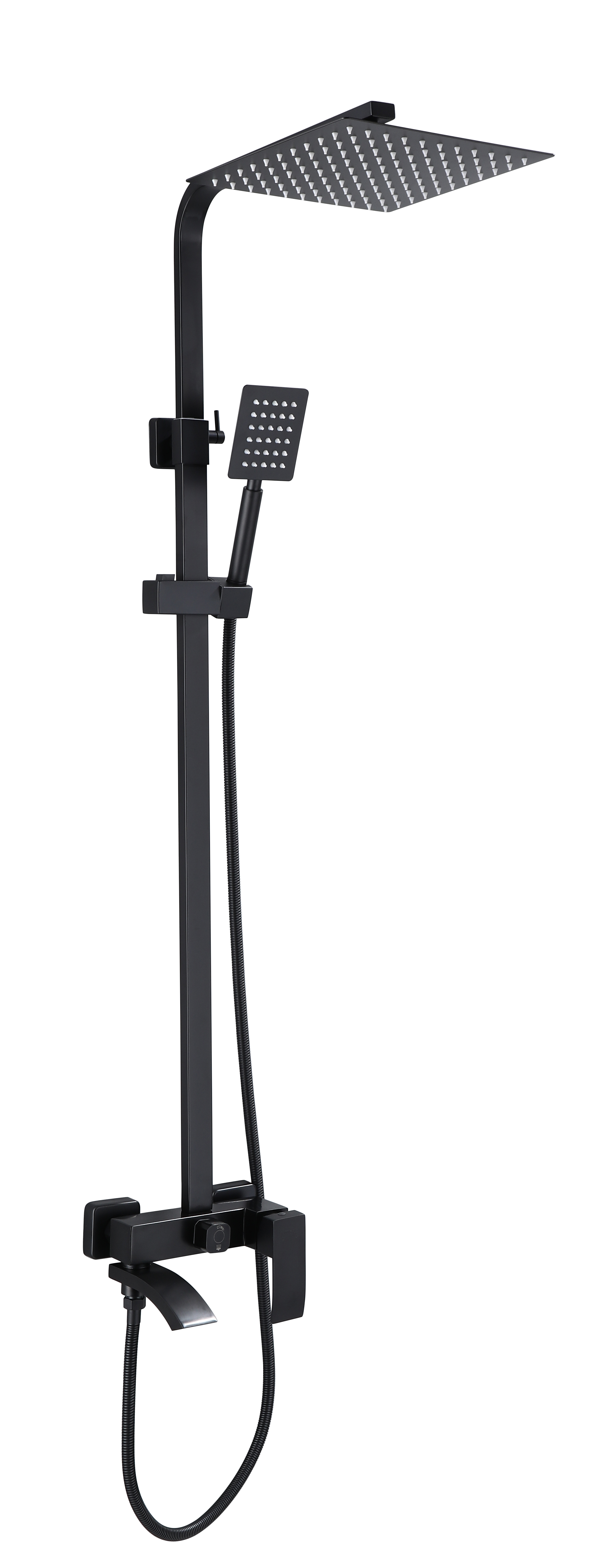 33244-C Од. душ. система из НЕРЖ. (ЧЕРНЫЙ)  HANSEN (4/1шт)