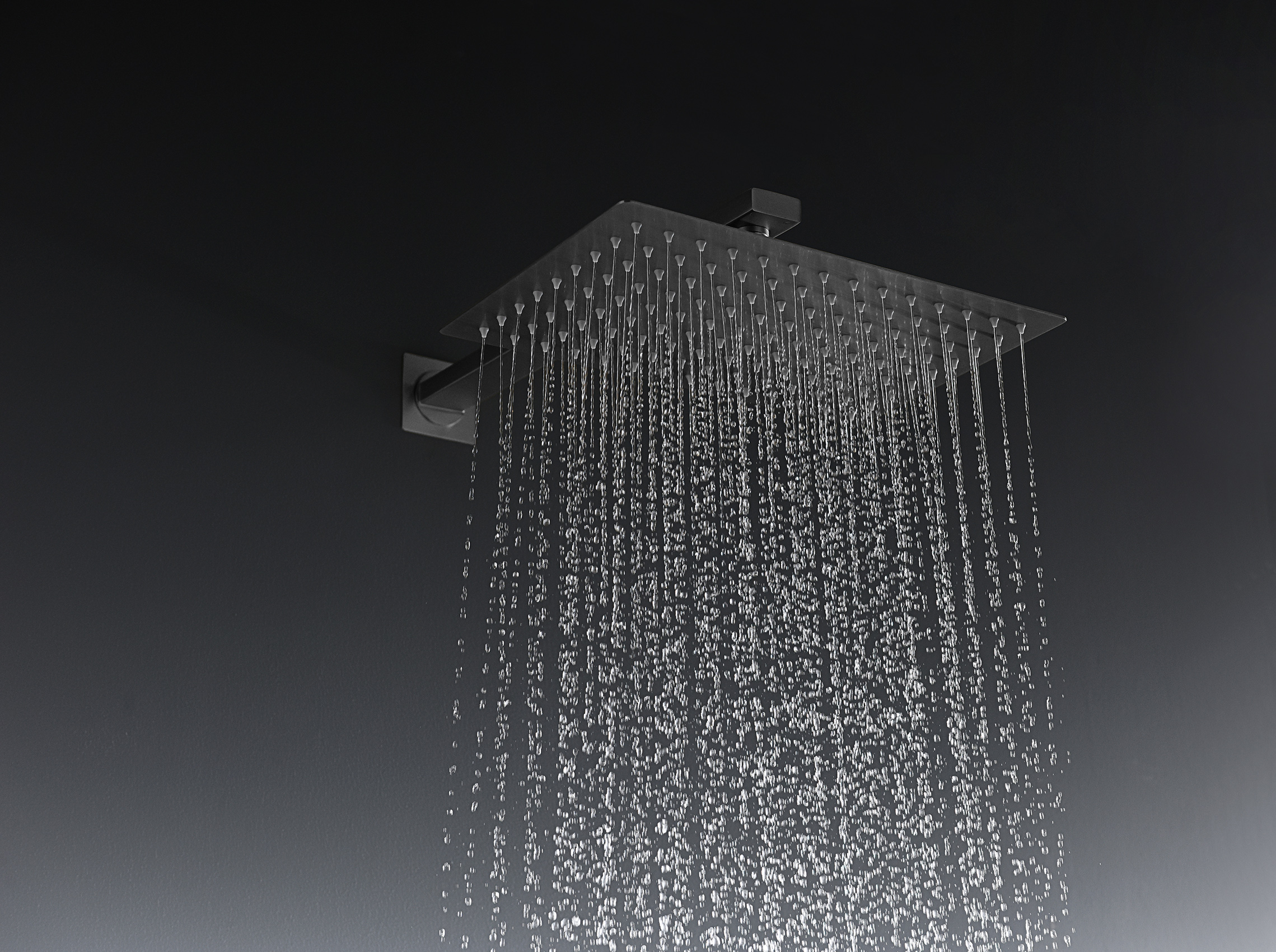 01165-Q Смеситель встраиваемый для душа с 3-функ. (ГРАФИТ) GANZER (6/1шт)