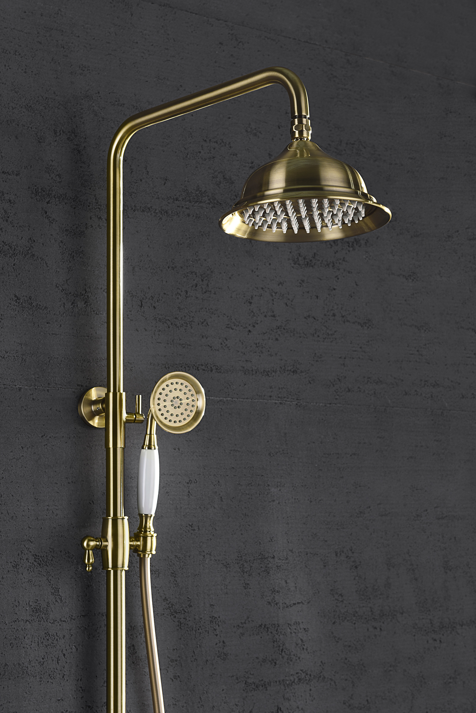 77161-D Душевая система (БРОНЗА) GANZER (4/1шт)