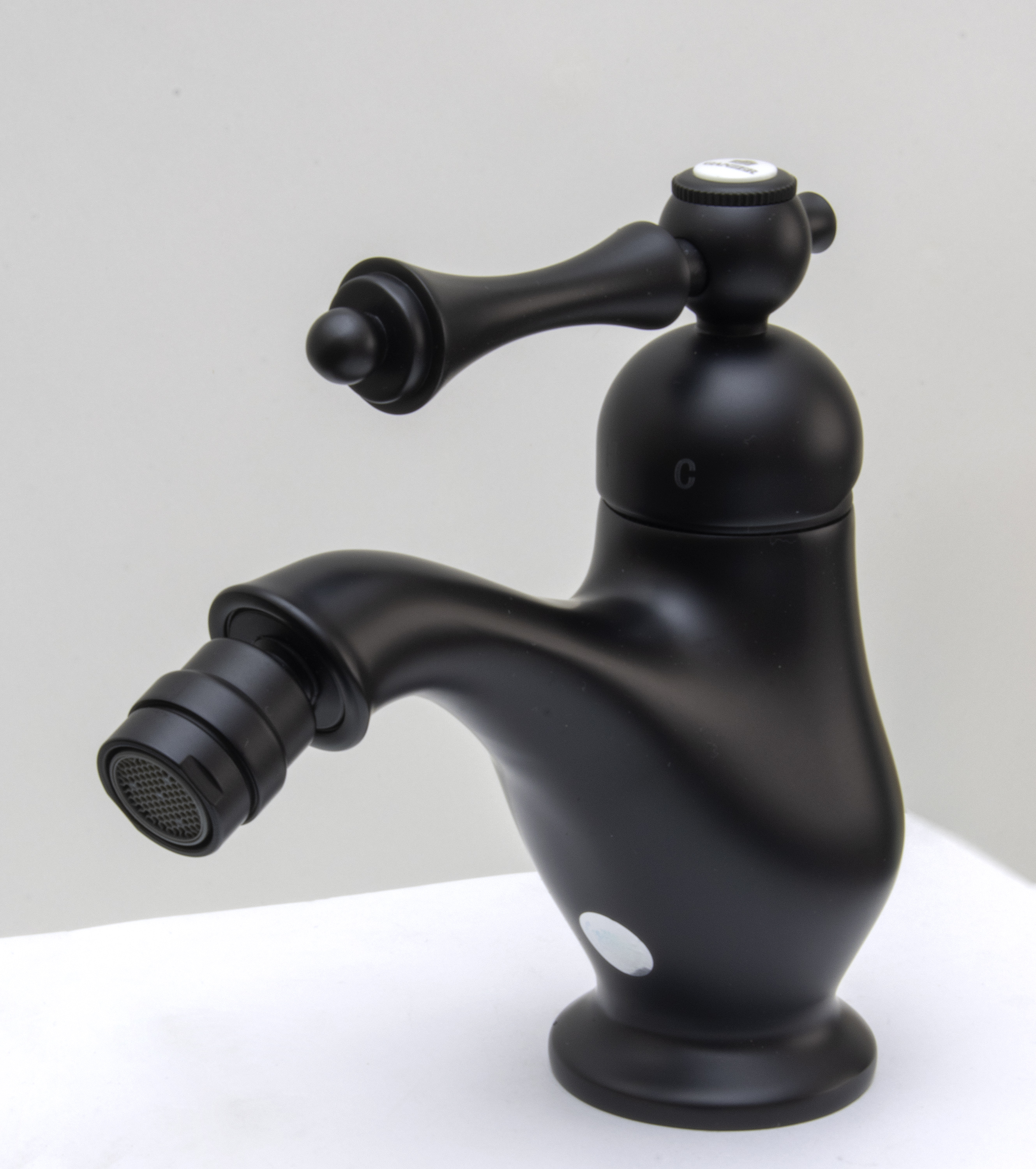 77012-C Смеситель для биде  (ЧЕРНЫЙ)  GANZER  (10/1шт) Л/К