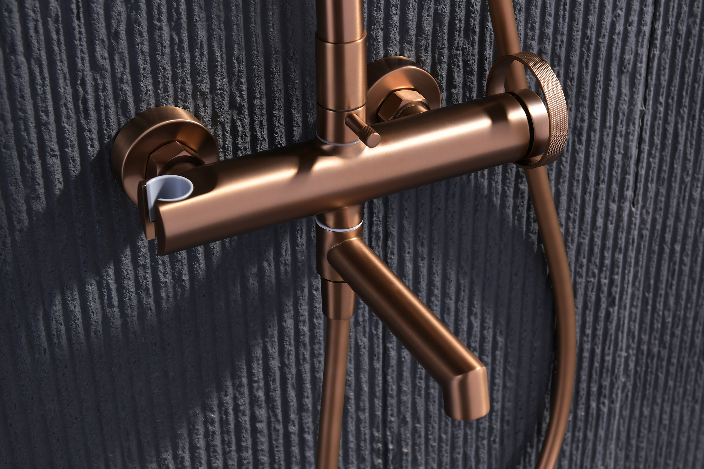 19162-R Душевая система (Роз. Золото) GANZER (5/1шт)