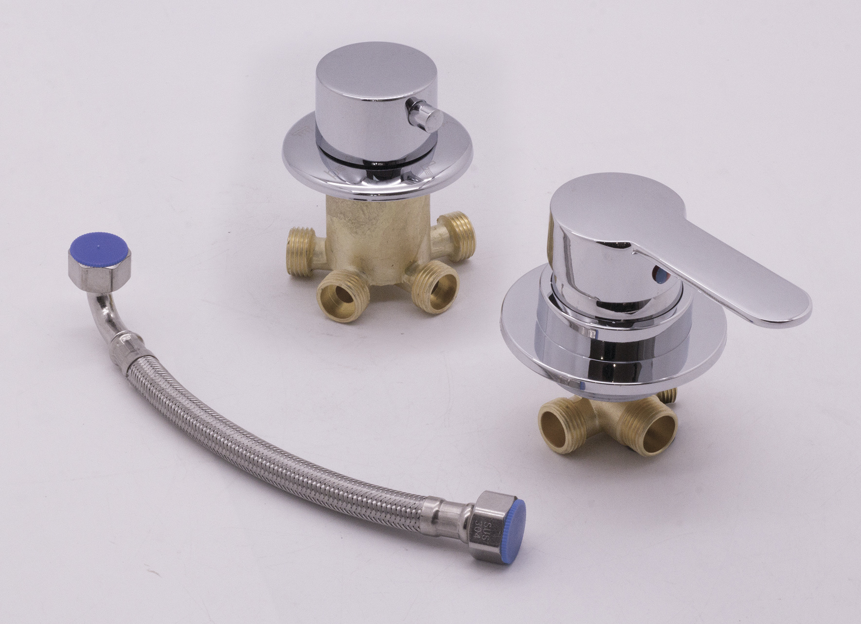 39034 Смеситель для душ кабины на 1/2нар (4 режима) HANSEN (10/1шт)