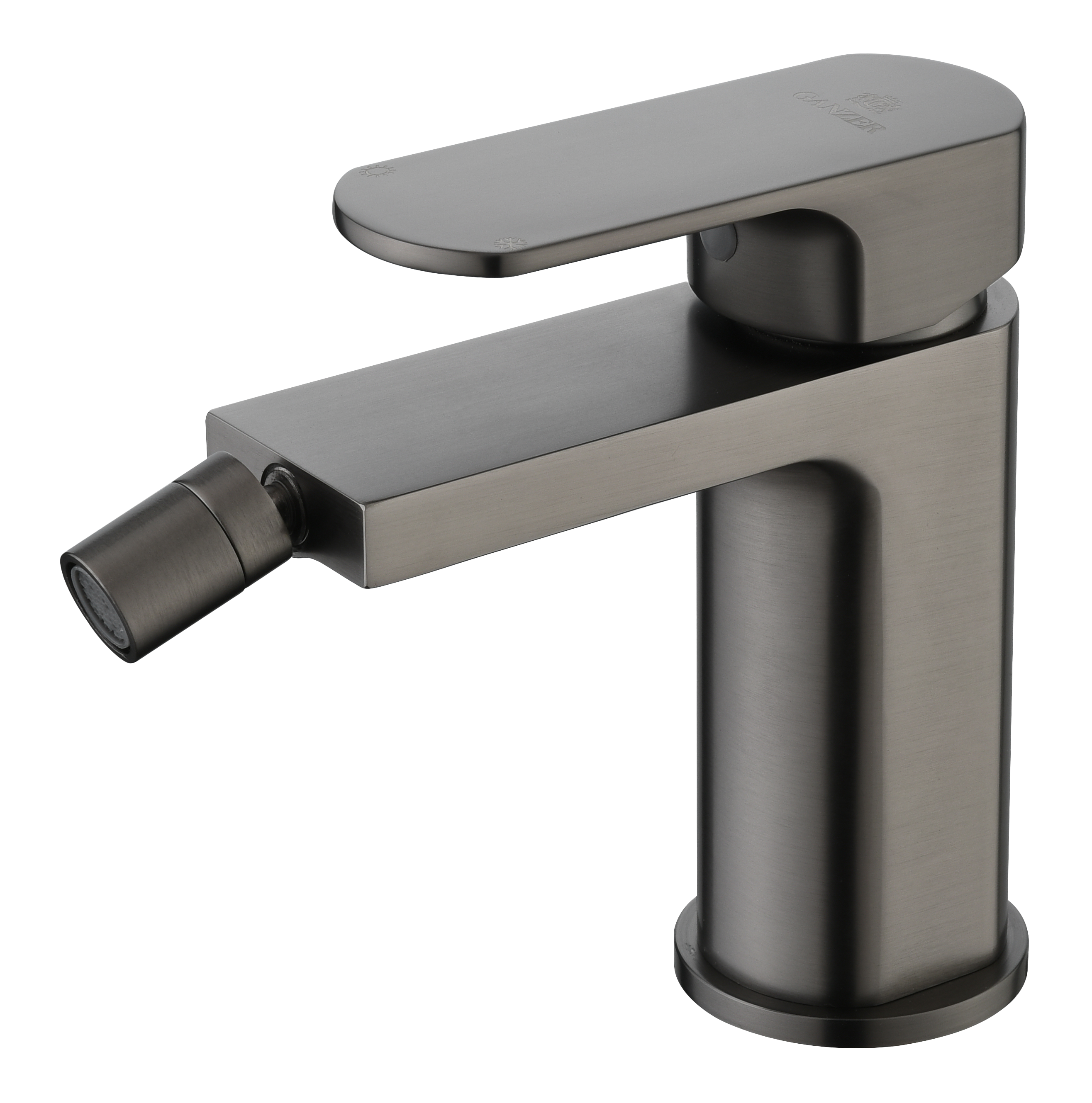 06151-Q Смеситель на биде (ГРАФИТ) GANZER  (10/1шт)