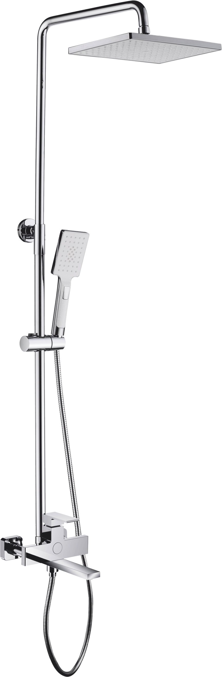 28061 Душевой релинг GANZER  (4/1шт)