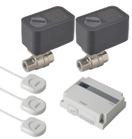 Система контроля протечки воды с проводными датчиками 3/4  ViEiR  (4/1шт)