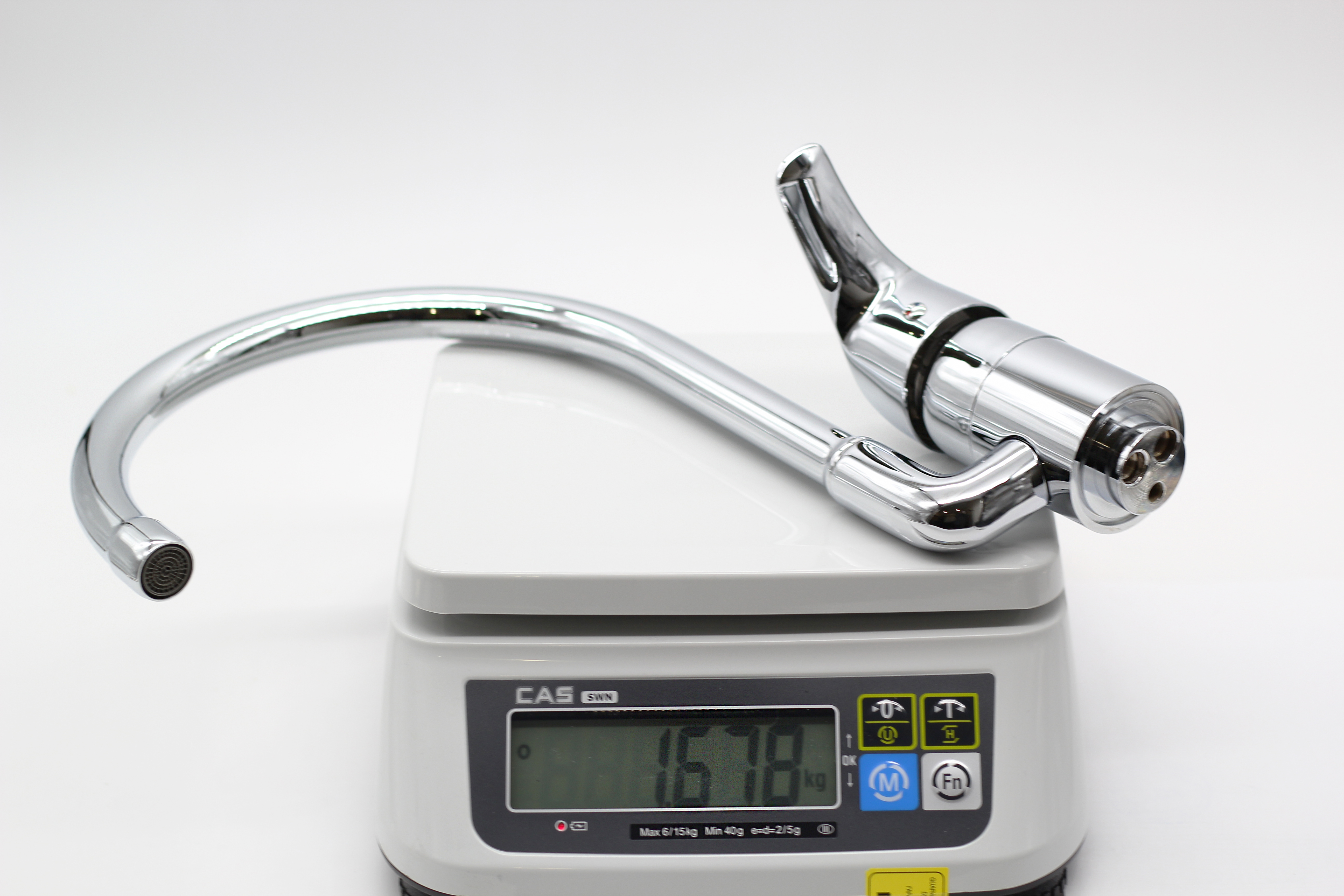 03021 Смеситель однорычажный для кухни "GANZER"  (8/1шт) Л/К