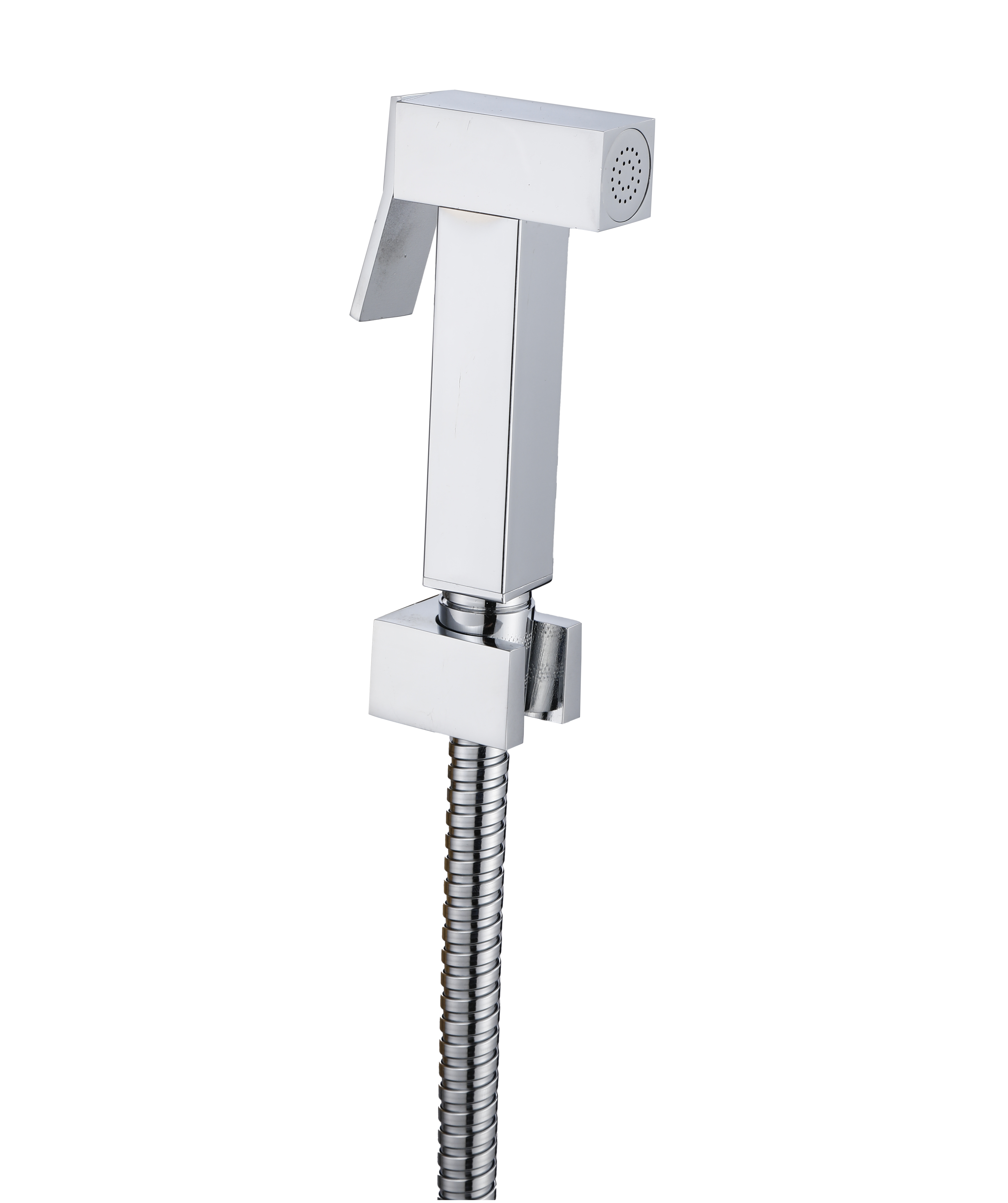 6139 Комплект для биде хром. КВ. (лейка,шланг,держ.)  HANSEN  (10/1шт)