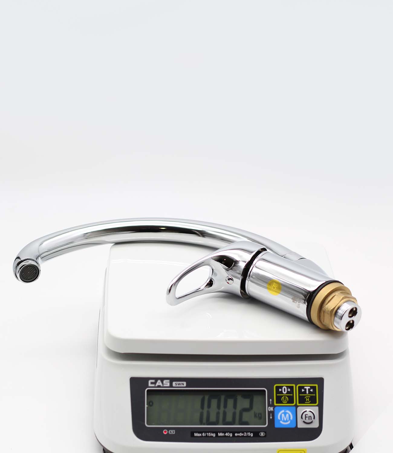 08021 Смеситель однорычажный для кухни "GANZER"  (10/1шт)