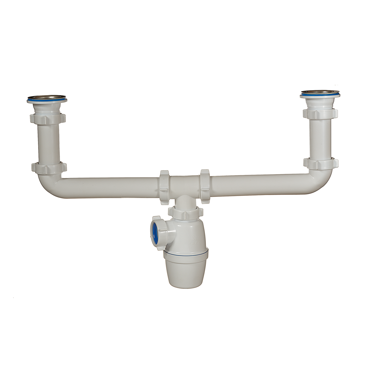 4009 Сифон двойной  1 1/2*40 ОРИО (20шт)