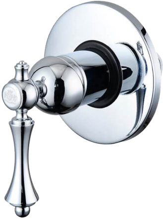 77055 Смеситель встраиваемый для душа круглый  "GANZER" Л/К