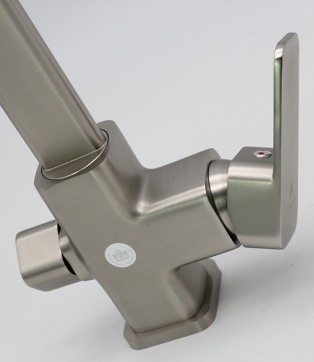 12025-G Смеситель для кухни с фил. САТИН  GANZER  (10/1шт) Л/К