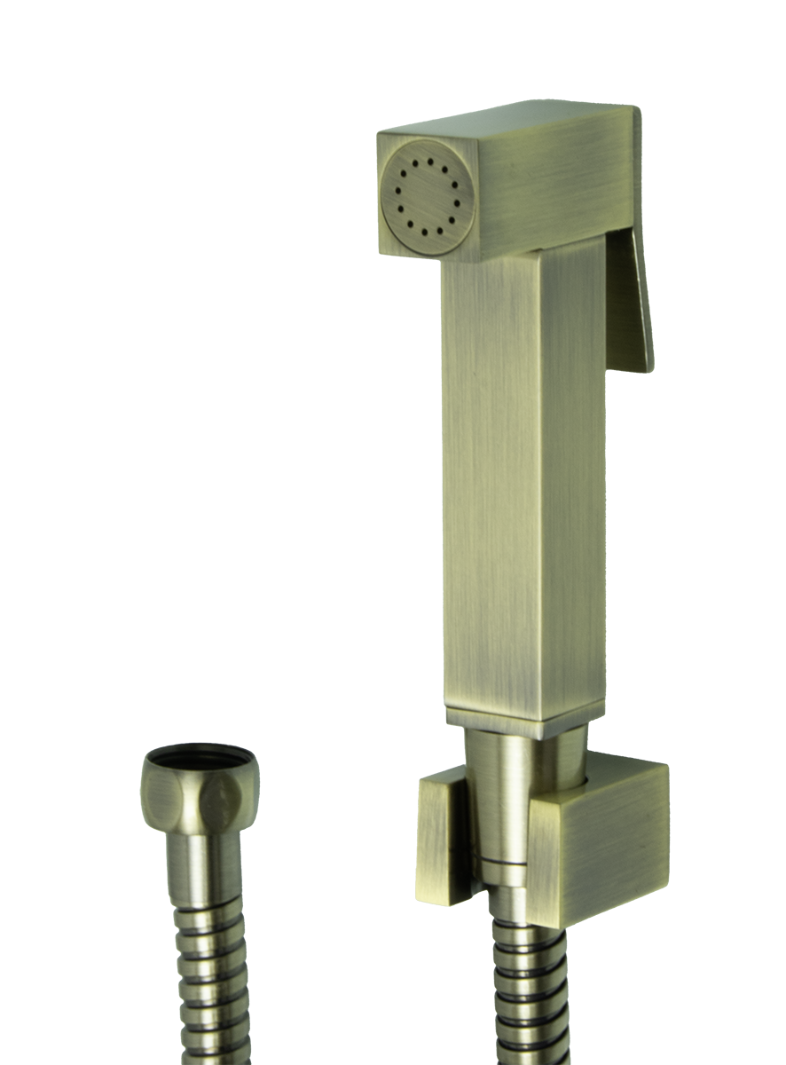 2139-D Set  Комплект для биде (КВАДРАТ) БРОНЗА  GАNZER (20/1шт)