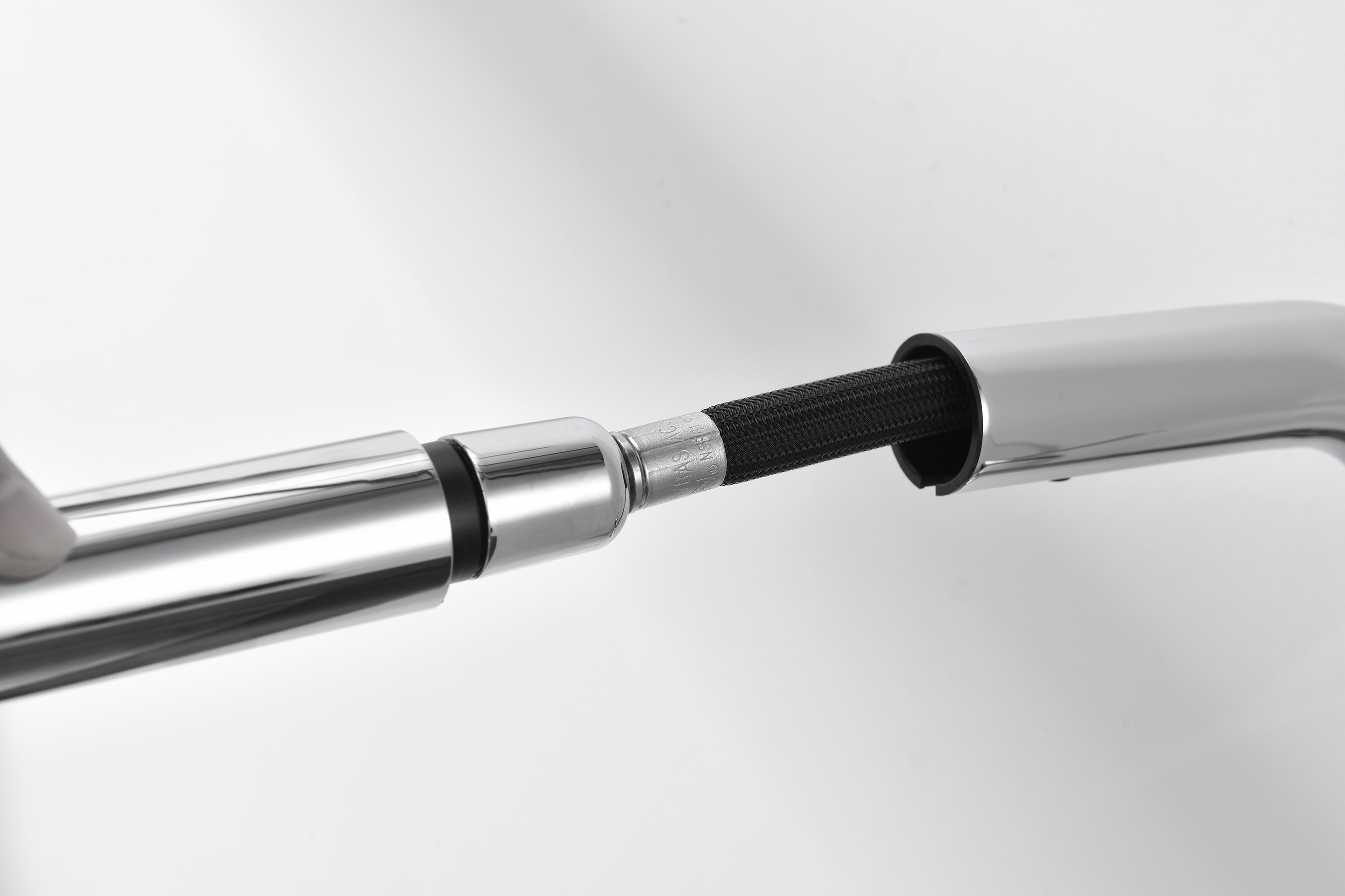 16036 Смес. од. для кухни с ВЫД. лейкой и подк. ФИЛЬТ. (ХРОМ)  GANZER (10/1шт)