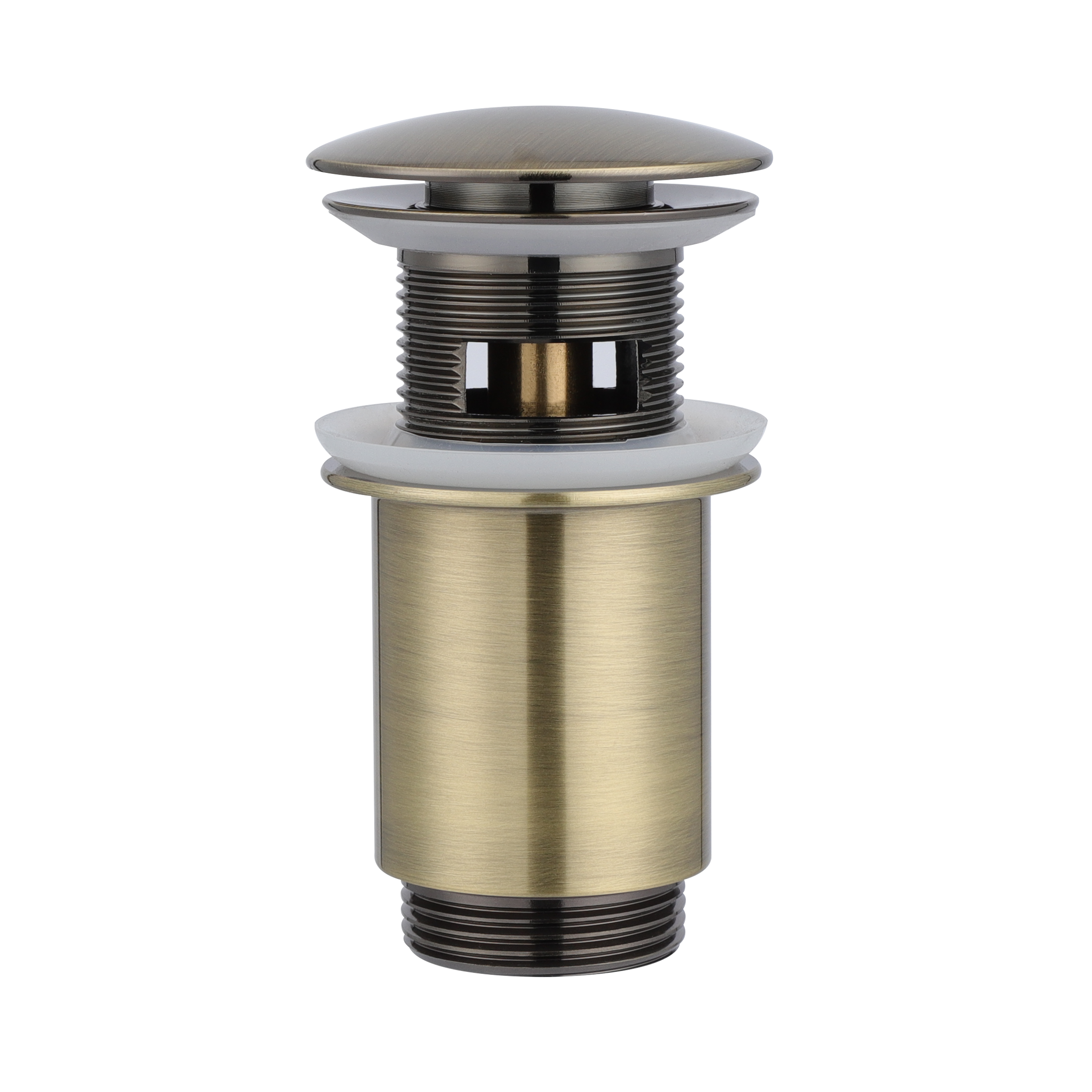 Донный клапан с переливом  (БРОНЗА)  GANZER  (50/1шт)