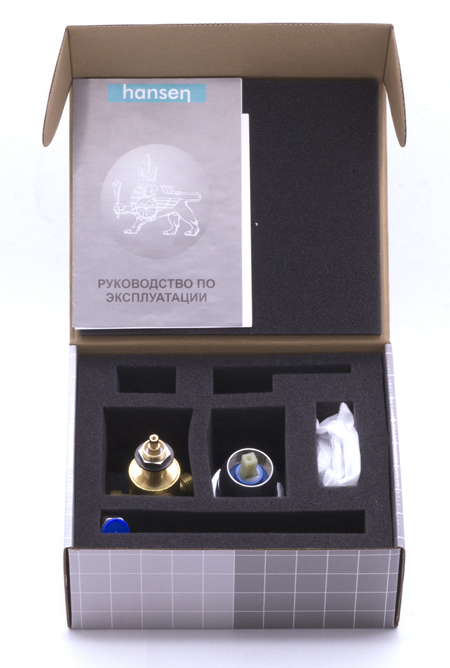 39034 Смеситель для душ кабины на 1/2нар (4 режима) HANSEN (10/1шт)