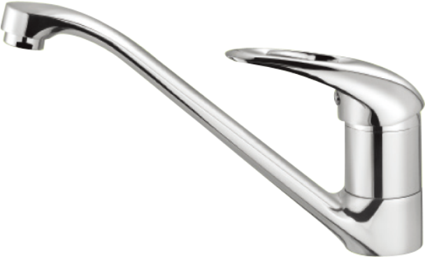 16020 Смеситель однорычажный для кухни "GANZER"  (10/1шт)