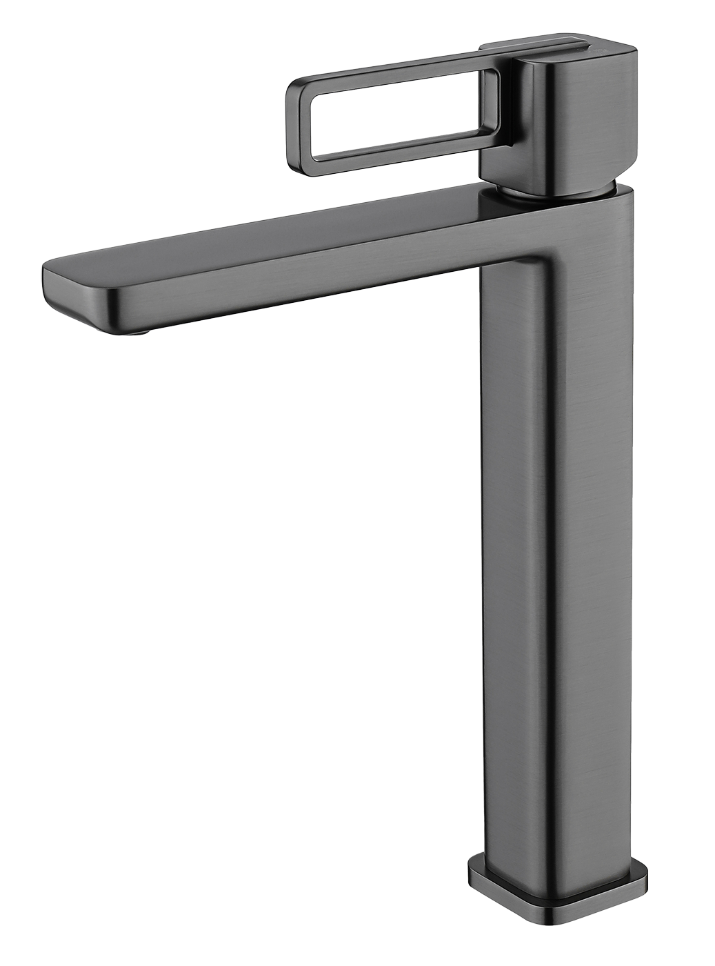 12112-Q Смеситель од. для раковины-чаши (ГРАФИТ) GANZER (10/1шт)