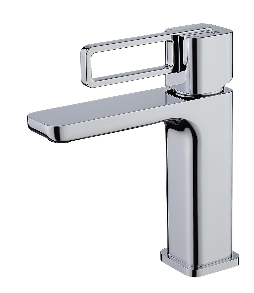 12111 Смеситель од. для раковины (ХРОМ) GANZER (10/1шт)