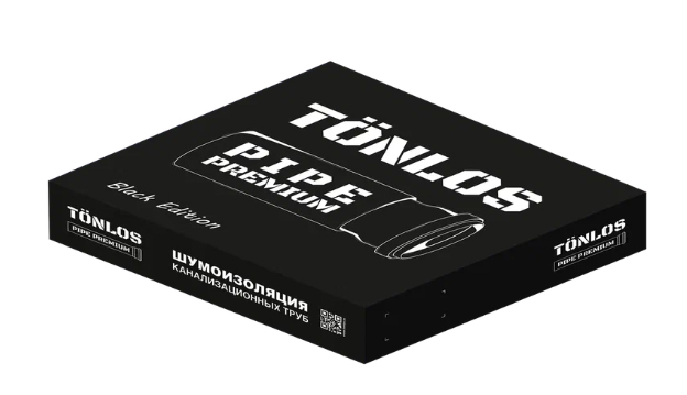 Комплект для шумоизоляции канализационных труб TONLOS PIPE PREMIUM
