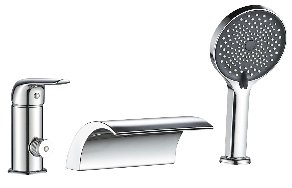 24033 Смеситель на борт ванны   GANZER  (8/1шт)