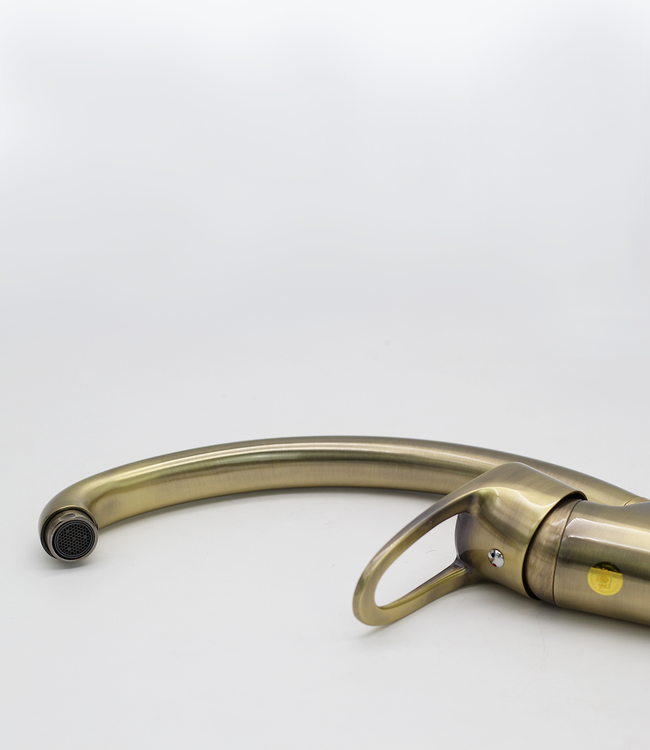 10021-D Смеситель (БРОНЗА) для кухни "GANZER