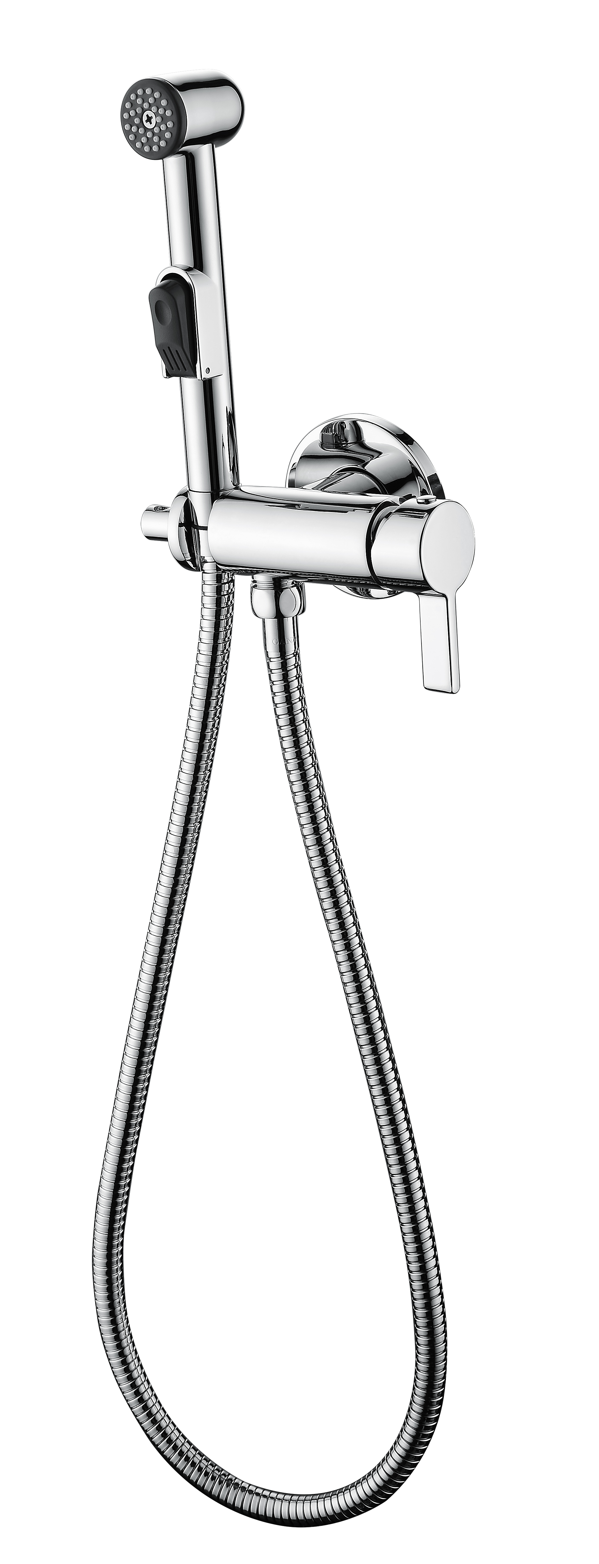 12402 Смеситель встраива. для биде круглый GANZER Л/К