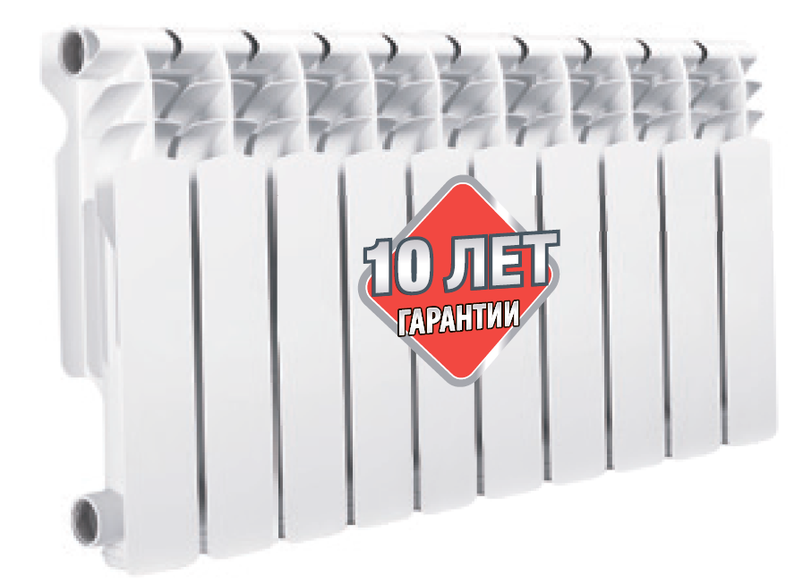 Радиатор EXPERT АЛЮМИН 500/100 10-сек  ViEiR