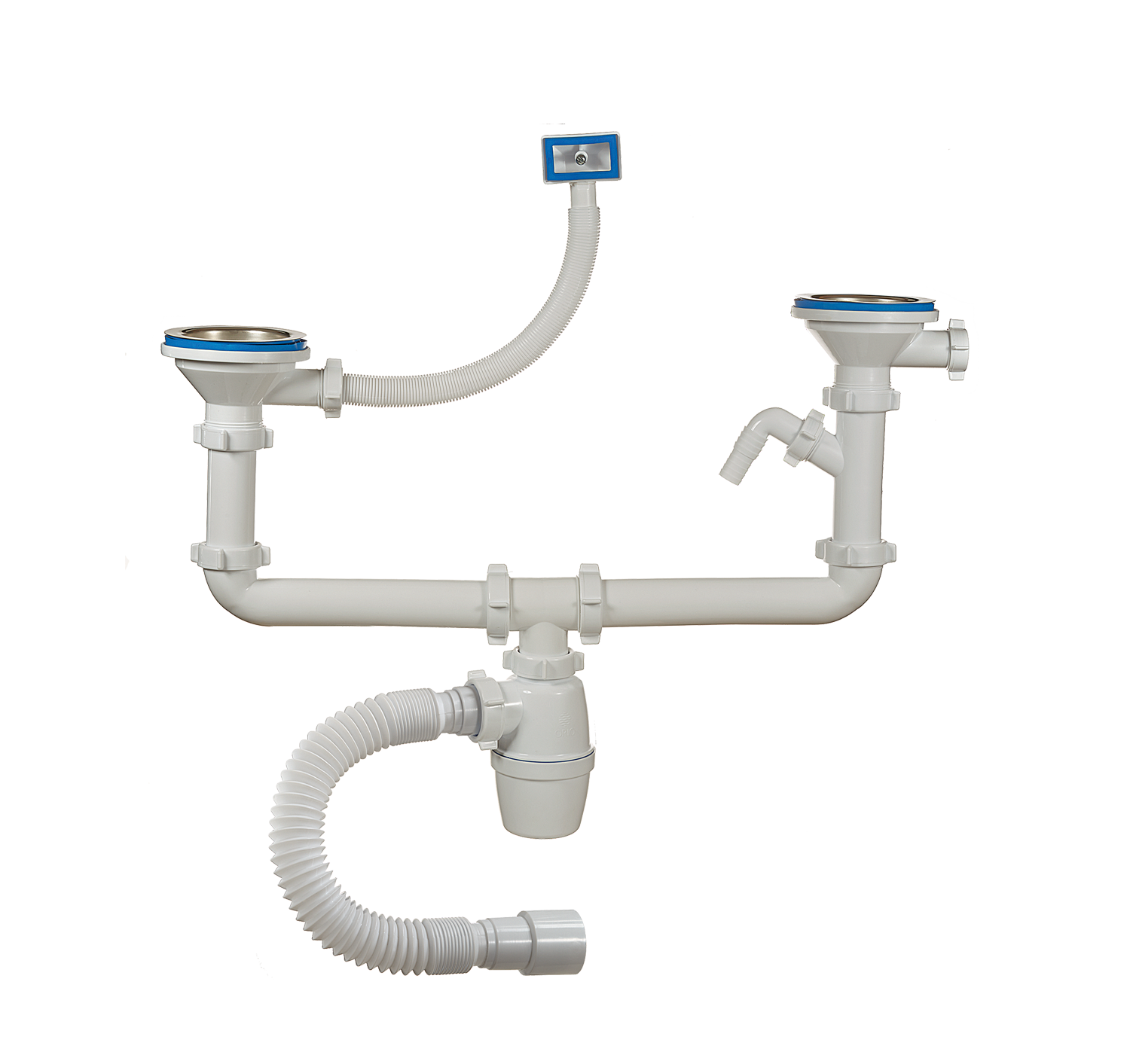 40092 Сифон дв. с 1 отв. 3 1/2  40 ОРИО (11/1шт)