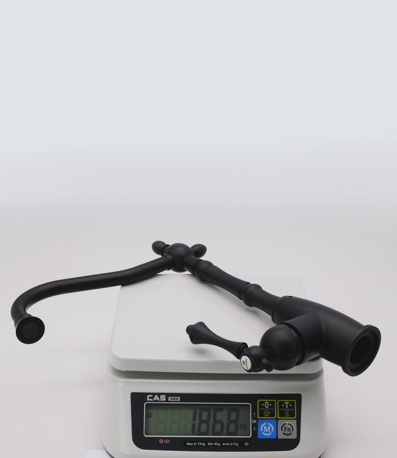 77021-C Смеситель однорычажный для кухни (черный)  GANZER  (6/1шт) Л/К