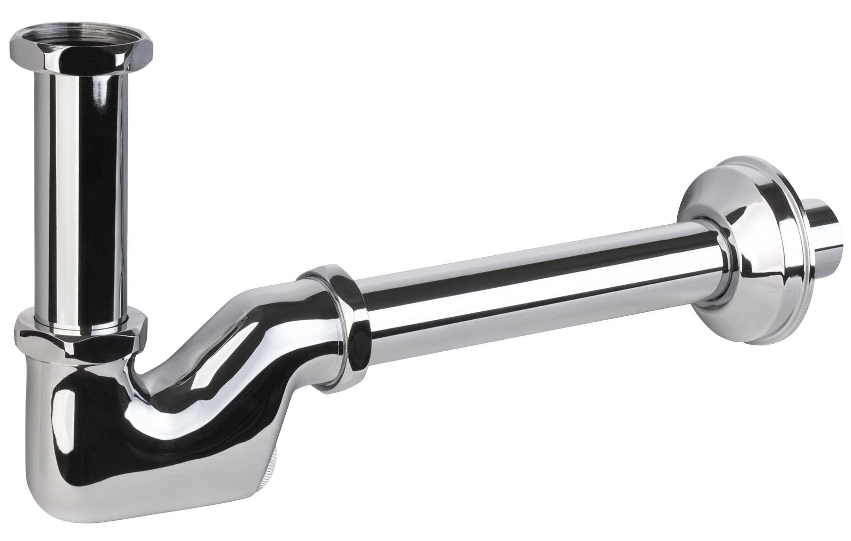 Сифон МЕТАЛЛ.  (для биде)  GANZER  (20/1шт)