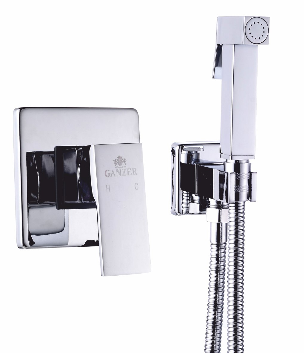 5303 Комплект скрыт. монтажа"GANZER" КВАДРАТ  (10/1шт) Л/К